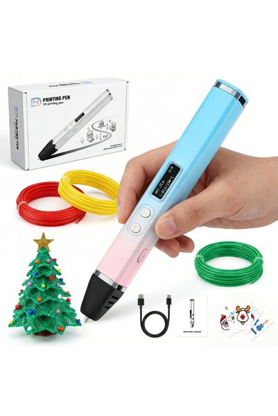GENERAL Stilou 3D Profesional, cu Ecran OLED, 3 Trepte de Viteză, Control Dig...