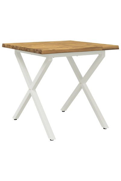 vidaxl Masa de dining cu margine vie 70 x 70 x 75 cm