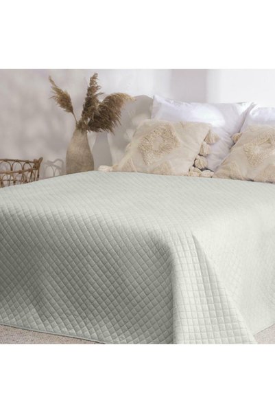 Faro Cuvertura de pat 220x240 Beddo 006 catifea gri deschis fata-verso