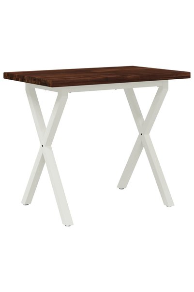 vidaxl Masă de dining pătrată 110 x 55 x 75 cm Lemn Solid de Acacia