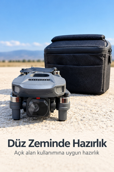 LEXROO GPS Kameralı Drone Kumandadan Eve Dönüş Fonksiyonlu