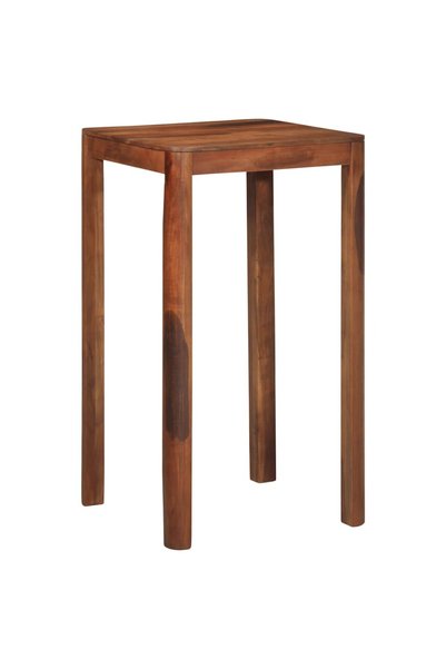 vidaxl Masa de bar 60x60x107 cm din lemn masiv de salcam