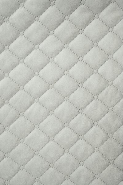 Faro Cuvertura de pat 220x240 Beddo 006 catifea gri deschis fata-verso