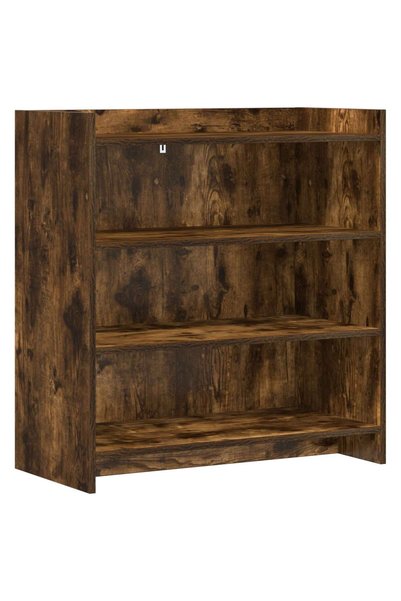 vidaxl Bufet Stejar fumuriu 75 x 36 x 80 cm Lemn prelucrat