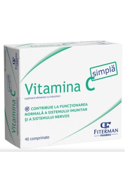 Fiterman Pharma Βιταμίνη C - Fiterman Pharma, 40 δισκία
