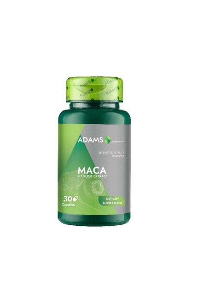 Adams Supplements Μάκα Άνταμς Συμπληρώματα, 30 κάψουλες