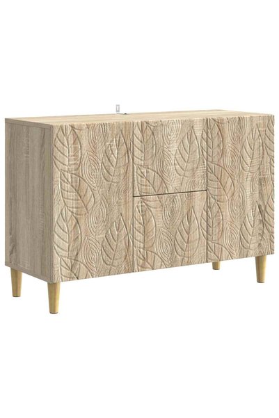 vidaxl Bufet Stejar Sonoma 89 x 34,5 x 60 cm Lemn prelucrat