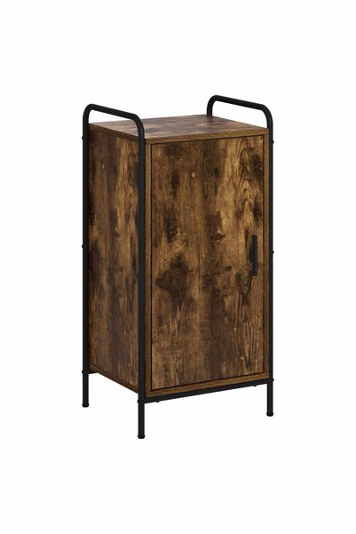 vidaxl Bufet Stejar fumuriu 97 x 33 x 81 cm Lemn prelucrat