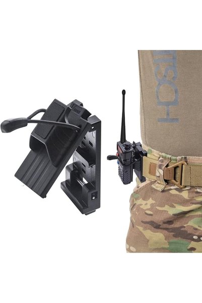 GENERAL ASOQOLA Tactical Radio Holder Radio Holster for Duty Belt,Tactical Ra...
