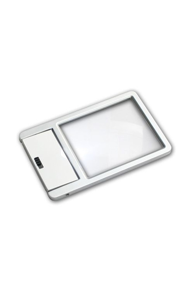 safe Μεγεθυντής 51 x 43 mm με μεγέθυνση 2,5x σε μεταλλικό πλαίσιο