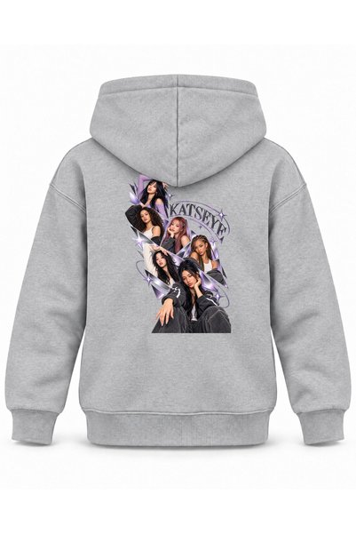 SVART WEAR Katseye Sun Slices Stage Printed Children's Hooded Sweatshirt