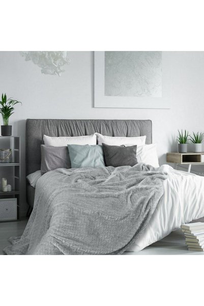 Design 91 Patura Eurofirany CINDY, moale, pufoasa, calduroasa, decorativa, cu...