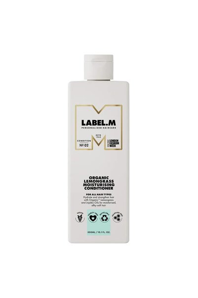 Label m Label.M, Iarbă de lămâie organică, Balsam de păr, Hidratant, 300 ml