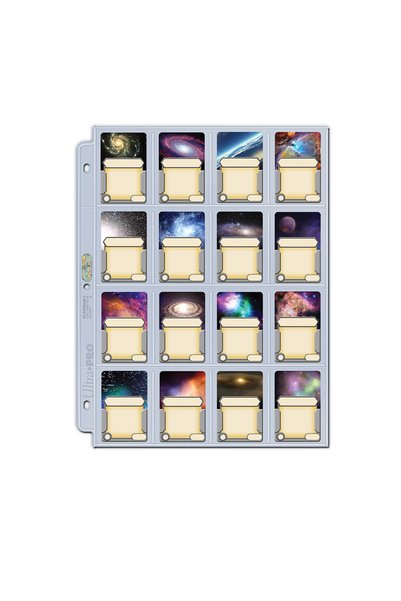 Ultra Pro Πλατίνα - Φύλλο 16 θέσεων 41 x 63 mm