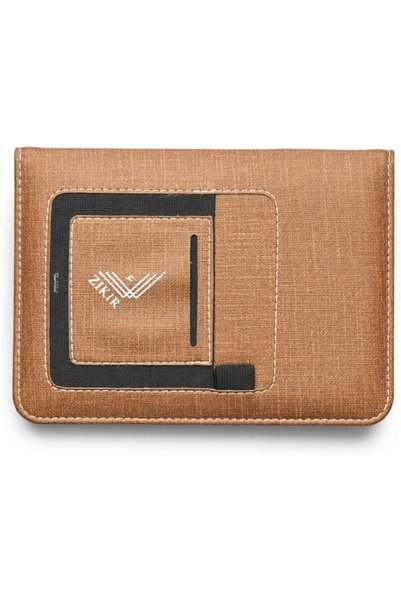 Zikirtanelerim58 ZIKIR Premium Notebook Journal Leather A5 with Front Phone P...