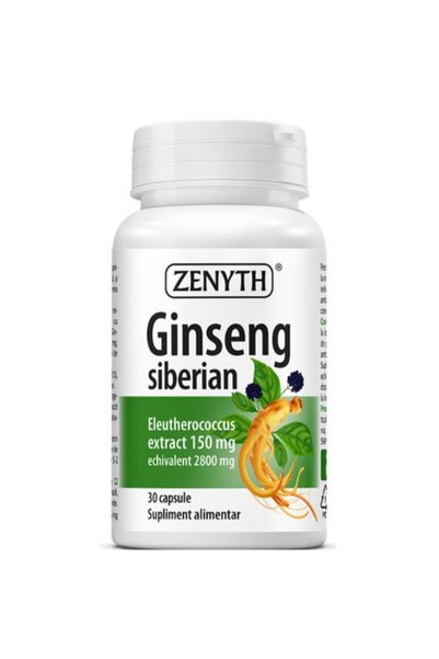 Zenyth Pharmaceuticals Ginseng Siberian - Zenyth Pharmaceuticals, 30 capsule