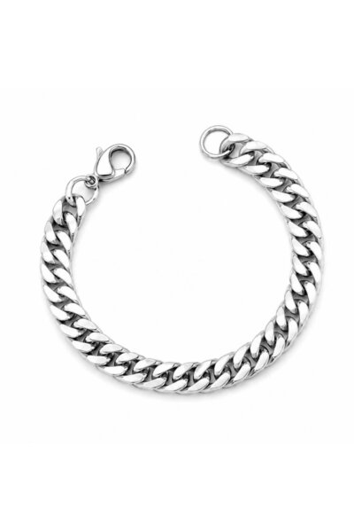 MOMOCA Βραχιόλι Cuban Link σε ασημί χρώμα