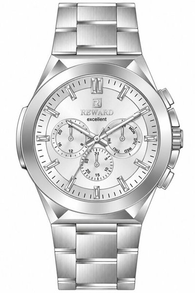 Reward Rd812708M Men's Wristwatch with Steel Strap