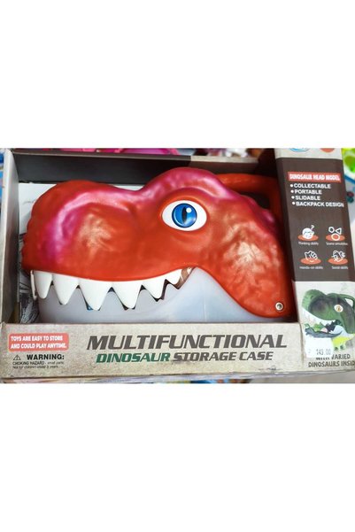 Generic Brand Valiză Multifuncțională de Depozitare Tip Rucsac Dinosaur Stora...