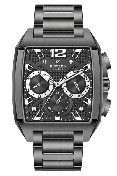 Reward Rd812700M Men's Wristwatch with Steel Strap
