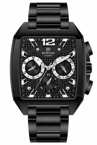 Reward Rd812700M Men's Wristwatch with Steel Strap