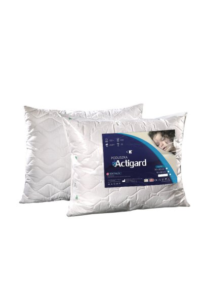 AMW Perna antialergica, AMW, Bumbac, 40 x 40 cm, Alb