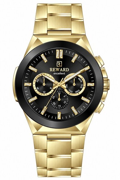 Reward Rd812708M Men's Wristwatch with Steel Strap