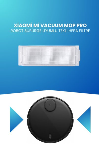 ELECTROLL Xiaomi Mi Vacuum Mop Pro robot usisivač kompatibilan sa jednim HEPA...