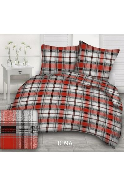 Karo Lenjerie de pat Karo, 200x220cm, 100% bumbac, set 3 piese, multicolor