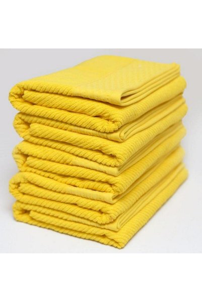 Faro Prosop Bolero 50x90 din tesatura terry galbena 500 g/m2, jacquard monoco...