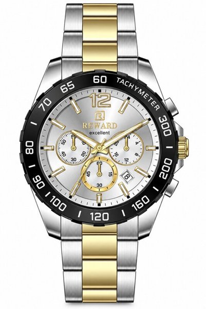 Reward Rd812703M Men's Wristwatch with Steel Strap