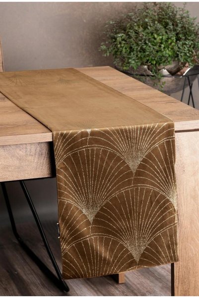 Eurofirany Fata de masa decorativa Blink-14 35x180 maro