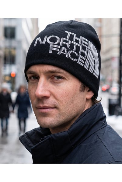 THE NORTH FACE Căciulă moale de iarnă, rezistentă la frig, reversibilă, potri...