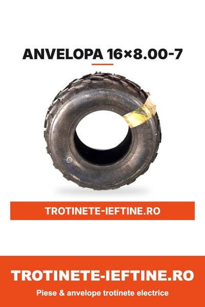 Black Cat 16x8.00-7 Ελαστικό για ATV / καρτ / χρησιμότητας, προφίλ εκτός δρόμ...