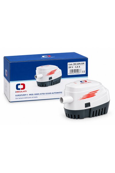 OSCULATI SİNTİNE POMPASI 750 GPH OTOMATİK 24 VOLT