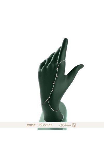 silveraty كف بدلايات زركون فضة عيار 925 مطلي روديوم