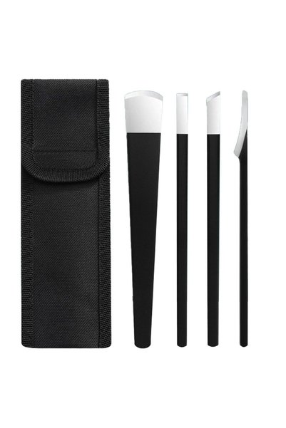 Generic Brand Set de cuțite pentru pedichiură, cuțit pentru unghii de la pici...
