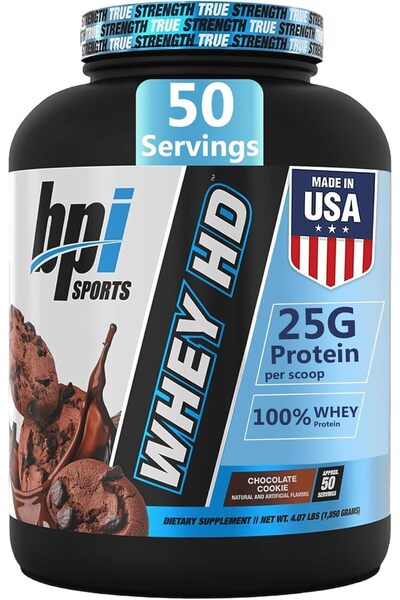 BPI SPORTS Whey HD Ultra Premium Protein Powder Isolate | Workout Whey Protei...