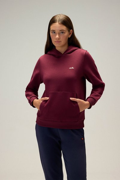 Ellesse سويت شيرت نسائي بغطاء للرأس 6WF2004-BRD