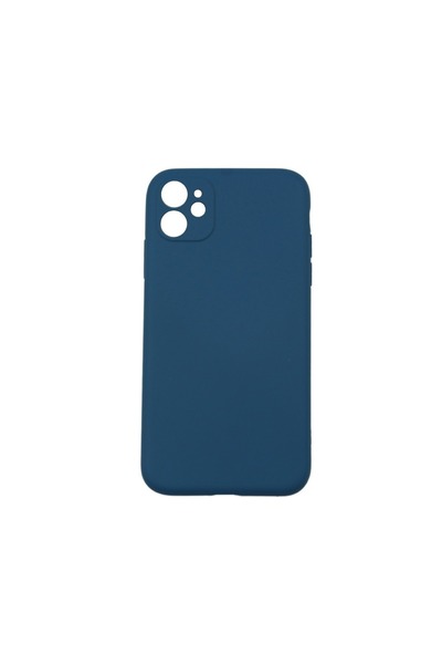 OEM Husă Apple iPhone 12 Mini din Silicon Lichid, Protecție Antișoc, Albastru...