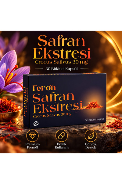 Feron Safran Ekstresi- 30 Bitkisel Kapsül