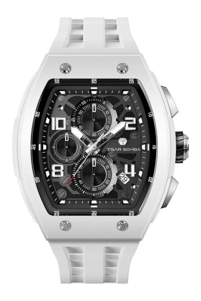 Tsar Bomba Pánské hodinky TB8224B-01, Quartz, 45 mm, 5 ATM