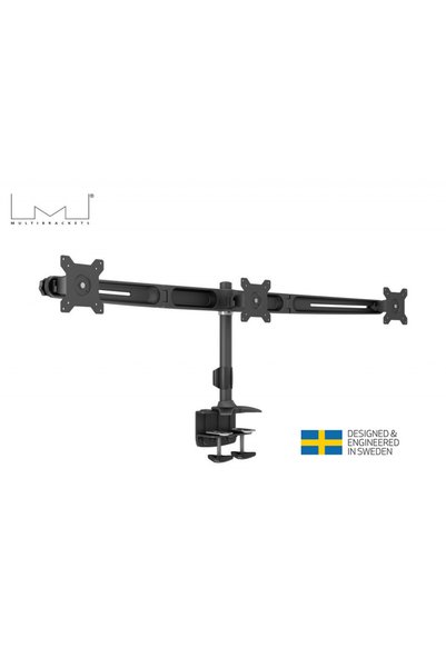 Multibrackets Suport 3 LCD de masa MB-0372, 15"-24", max.8kg/ecran, negru
