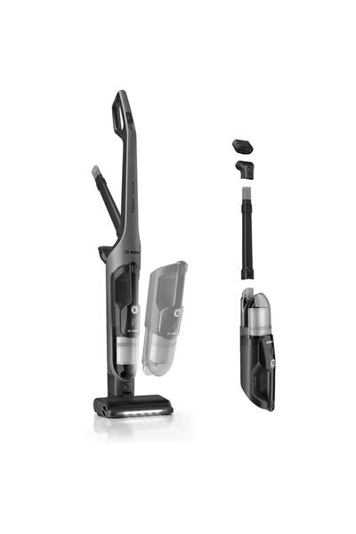 Bosch Series 4 BHH4GN28 2-in-1 Stick Vacuum, 60-Minute Runtime, 220 m², Grey