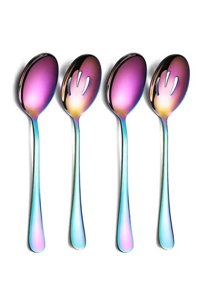 Berglander Linguri din Inox Berglander, Multicolor, 4 Bucati