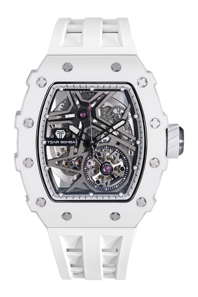 Tsar Bomba Pánské hodinky TB8209C-02, automatické, 44 mm, 5 ATM