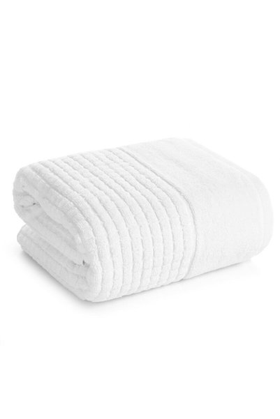 Eurofirany Prosop de baie, Eurofirany, Bella, alb, 50 x 90 cm, bumbac 100%, 5...