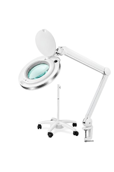 Loyka 6017 Stand Magnifying Glass with 5X Adjustable Led |   T5 Foot