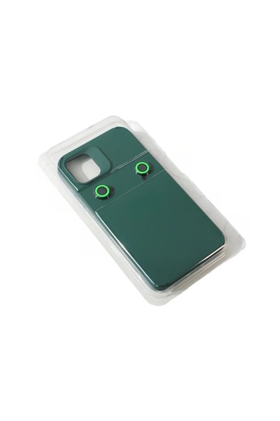 OEM Husă Apple IPhone 14 Pro Liquid Silicone, Protecție Antișoc, Verde