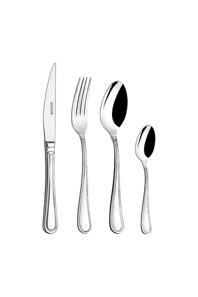 MONİX Cutlery set, stainless steel, 24 pieces, "Vicenza" -